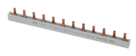 ЭРА Шина соединительная 2Р 63А 22 см 12PIN NO-224-617 - КОЛОРЛОН ВТД Новосибирск