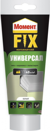 Монтажный клей Момент FIX Универсал (250г) - КОЛОРЛОН ВТД Новосибирск