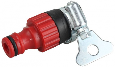 Адаптер GRINDA внешний, пластмассовый, с хомутом, 1/2"8-426320 - КОЛОРЛОН ВТД Новосибирск