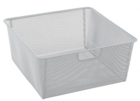 Корзина мелкосетчатая ПРАКТИК Home GBM 45х20 белая  185x421x423 мм - КОЛОРЛОН ВТД Новосибирск