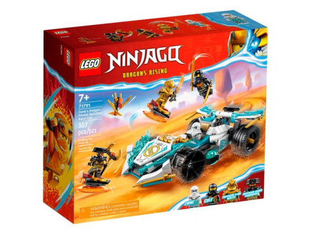 71791 Конструктор LEGO Ninjago "Сила дракона Зейна: Гоночный автомобиль Кружитцу" - КОЛОРЛОН ВТД Новосибирск