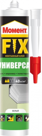 Монтажный клей Момент FIX Универсал (380г) - КОЛОРЛОН ВТД Новосибирск