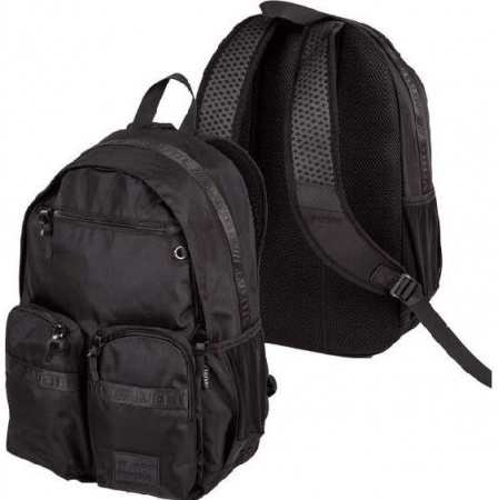 Рюкзак подростковый deVENTE "Total black" 7032485 текстил.,44*31*20см - КОЛОРЛОН ВТД Новосибирск