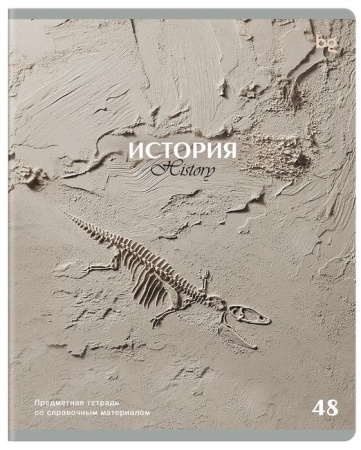 Тетрадь предметная 48л., BG "Печать времени" - История, тиснение - КОЛОРЛОН ВТД Новосибирск