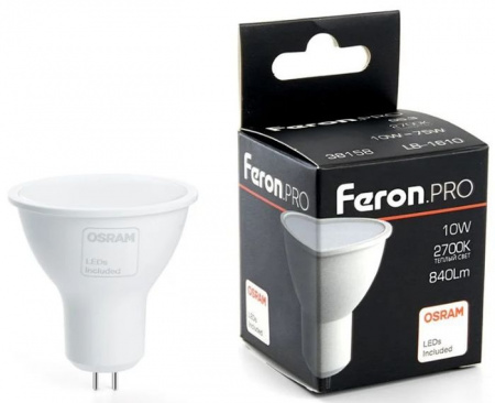10W 230V G5.3 2700K MR16, LB-1610 Feron - КОЛОРЛОН ВТД Новосибирск