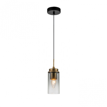 Подвес Escada 2118/1S E14*40W Black/Brass - КОЛОРЛОН ВТД Новосибирск