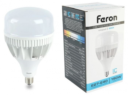 Лампа светодиодная, (150W) 230V E27-E40 6400K , LB-65 - КОЛОРЛОН ВТД Новосибирск