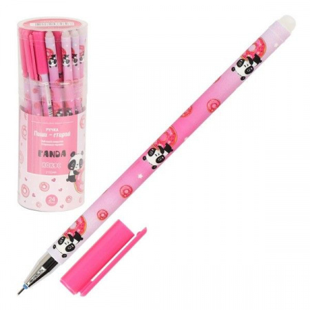 Ручка гелевая "Пиши-Стирай" КОКОС "Panda" 215544 синяя,игольч.,0,5мм - КОЛОРЛОН ВТД Новосибирск
