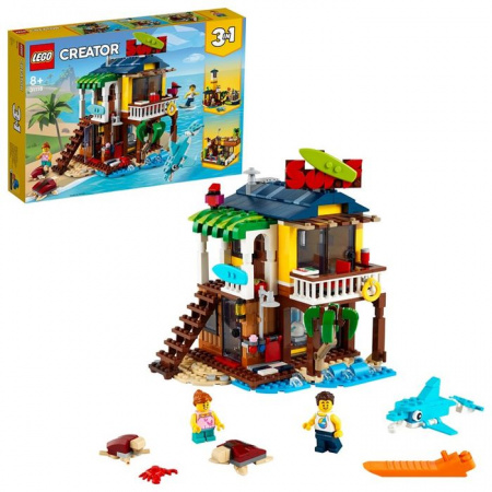 31118Конструктор LEGO CREATOR "Пляжный домик серферов" - КОЛОРЛОН ВТД Новосибирск