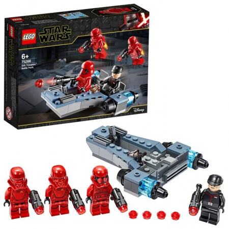 75266Конструктор LEGO STAR WARS "Боевой набор: штурмовики ситхов" - КОЛОРЛОН ВТД Новосибирск