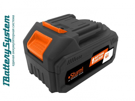 STURM Аккумулятор SBP1804, 1 BatterySystem, 18 В, 4Ач - КОЛОРЛОН ВТД Новосибирск