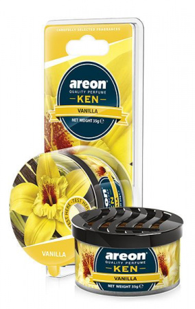 Ароматизаторы AREON БЛИСТЕР "KEN" VANILLA AKB12 - КОЛОРЛОН ВТД Новосибирск