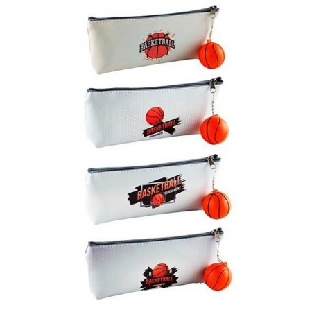 Пенал-косметичка КОКОС 210*80*40 "Basketball" 210815 лодочка,асс. - КОЛОРЛОН ВТД Новосибирск