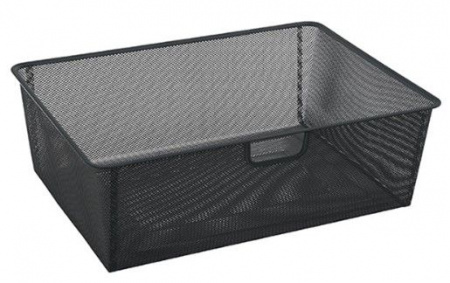 Корзина мелкосетчатая ПРАКТИК Home GBM 60х20 графит 185x578x423 мм - КОЛОРЛОН ВТД Новосибирск