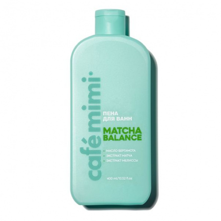 CAFE MIMI CLS  Пена для ванн MATCHA BALANCE, 400 мл - КОЛОРЛОН ВТД Новосибирск