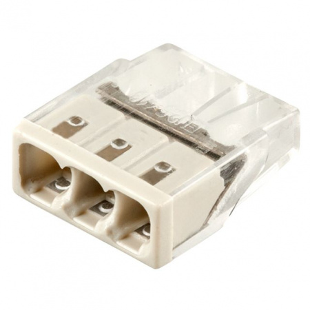 Stekker LD2273-203 (5шт.) клемма 3-ая (0,5-2,5мм2), 450В, 24A - КОЛОРЛОН ВТД Новосибирск