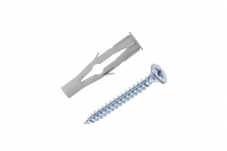 FISCHER FU 10X60 универсальный дюбель + шуруп (4 шт) 126985 - КОЛОРЛОН ВТД Новосибирск