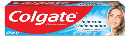 Colgate "Бережное отбеливание" 100мл Паста зуб. - КОЛОРЛОН ВТД Новосибирск