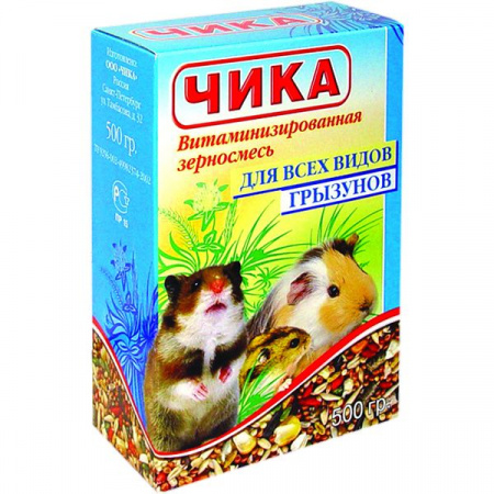 ЧИКА для грызунов 500г/24 - КОЛОРЛОН ВТД Новосибирск