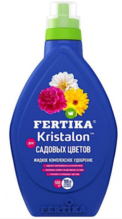 Фертика  Кристалон (микроудобрение) 500 мл. садовые цветы/20 - КОЛОРЛОН ВТД Новосибирск