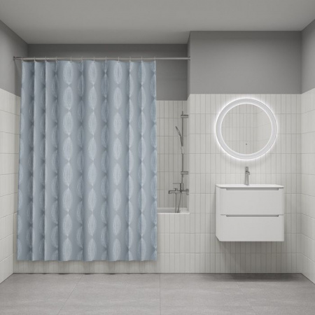 Штора для ванной, 200x180 см, Полиэстер, IDDIS, BD05P18i11 - КОЛОРЛОН ВТД Новосибирск