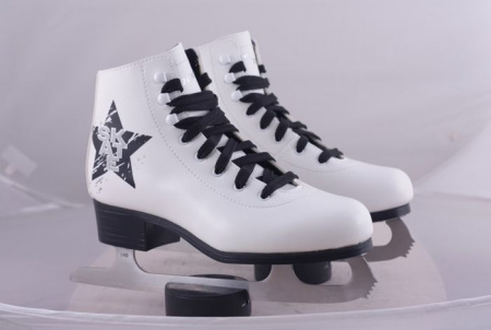 Коньки фигурные TREK Silver Star (RU37;EU38;CM23,5) - КОЛОРЛОН ВТД Новосибирск