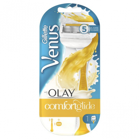 Gillette Venus&OLAY Бритва с 1 сменной кассетой - КОЛОРЛОН ВТД Новосибирск
