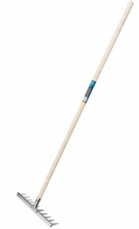 2510 Грабли нержавеющая сталь 10 зубьев SIBIR - КОЛОРЛОН ВТД Новосибирск
