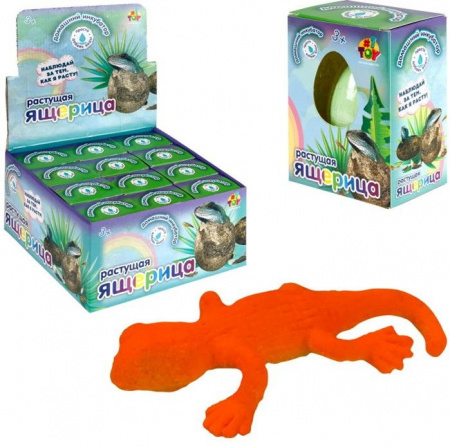 Т26782 1toy Домашний инкубатор, раст. Ящерица, 12 шт в дб - КОЛОРЛОН ВТД Новосибирск