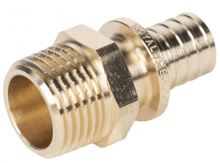 Муфта аксиальная Royal Thermo НР переходная 16x1/2 (6) - КОЛОРЛОН ВТД Новосибирск