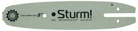 STURM Пильная шина 8", паз 1,3мм, 1/4", 48 зв - КОЛОРЛОН ВТД Новосибирск