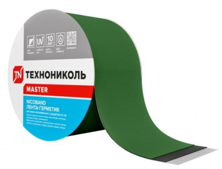 NICOBAND зелёный 3м х 5см ГП 343831 - КОЛОРЛОН ВТД Новосибирск