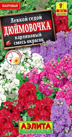 Левкой Дюймовочка  смесь  (Аэлита) цв - КОЛОРЛОН ВТД Новосибирск