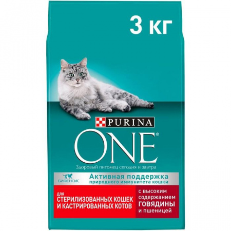 3КГ СУХОЙ КОРМ PURINA ДЛЯ КОШЕК  ГОВЯДИНА  615466 - КОЛОРЛОН ВТД Новосибирск