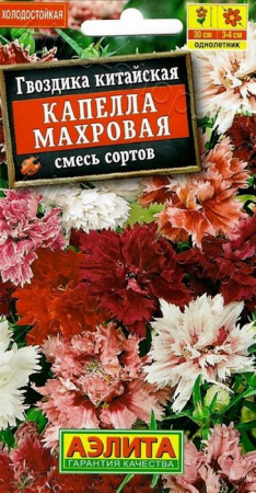 Гвоздика китайск. Капелла 0.05г, смесь сортов (Аэлита) - КОЛОРЛОН ВТД Новосибирск