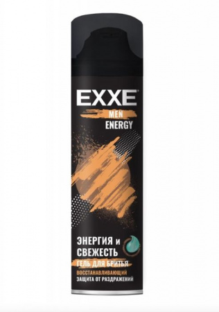 EXXE MEN гель для бритья 200 мл Восстанавливающий ENERGY - КОЛОРЛОН ВТД Новосибирск
