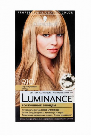 Luminance 9.10 перламутровый блонд, 165 мл Краска для волос - КОЛОРЛОН ВТД Новосибирск