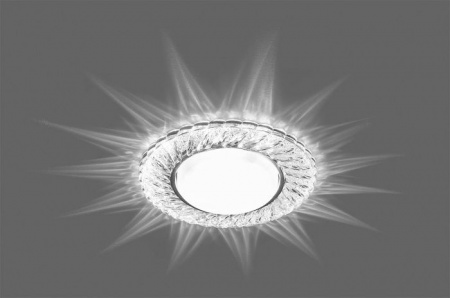 29474 CD4021 20LED*2835 SMD 4000K,  GX53  прозрачный, хром Светильник - КОЛОРЛОН ВТД Новосибирск