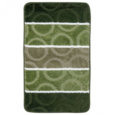 Коврик для ванной комнаты ZALEL SILVER 60*100 1-пр GREEN - КОЛОРЛОН ВТД Новосибирск