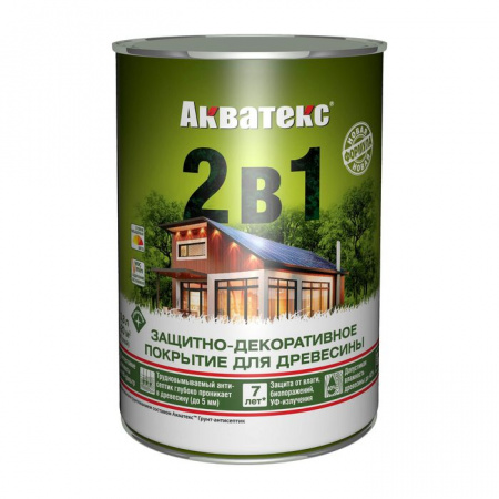 Акватекс "2в1" - текстурное покрытие (0,8л) - орегон - КОЛОРЛОН ВТД Новосибирск
