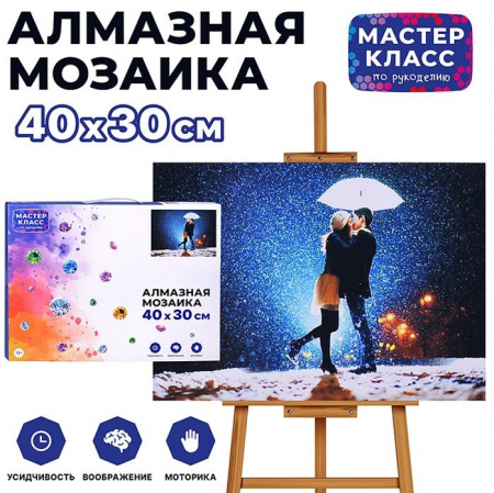 MKA4030-80 Мозаика алмазная "Романтичная прогулка" 30*40см. - КОЛОРЛОН ВТД Новосибирск