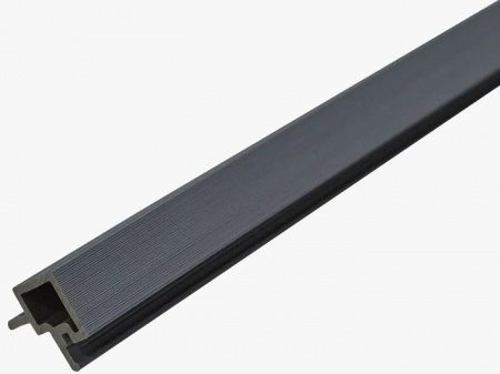 Угловой профиль CM Wall, 3000х56х49 мм, цвет EBONY (Эбен) - КОЛОРЛОН ВТД Новосибирск