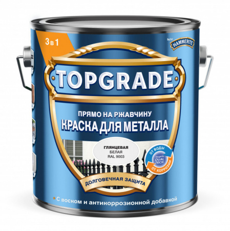 Краска Topgrade Гладкая RAL 9003 Белая 2л - КОЛОРЛОН ВТД Новосибирск