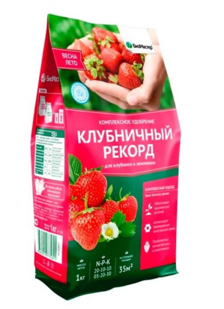 Клубничный рекорд, Комплексное удобрение " БиоМастер  пак/ст, 1кг" - КОЛОРЛОН ВТД Новосибирск