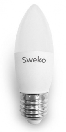 10W лампа Sweko 42 серия 42LED-C35-10W-230-6500K-E27 - КОЛОРЛОН ВТД Новосибирск