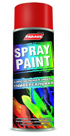 Эмаль аэрозольная PARADE SPRAY PAINT 335 Серый - КОЛОРЛОН ВТД Новосибирск