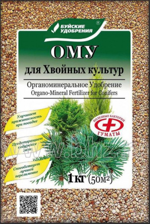 ОМУ для Хвойных культур, 1кг (БХЗ) 30шт - КОЛОРЛОН ВТД Новосибирск