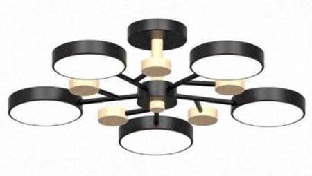 Потолочный cветильник LED4U L3204-620 BK - КОЛОРЛОН ВТД Новосибирск