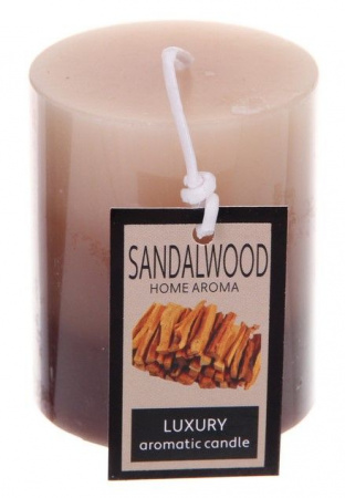 Свеча "Sandalwood" 6*7,5 см - КОЛОРЛОН ВТД Новосибирск