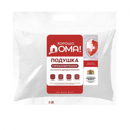 Подушка ХДГ 50/70 ПЭСТ/ПЭСТ 0,45 143 - КОЛОРЛОН ВТД Новосибирск